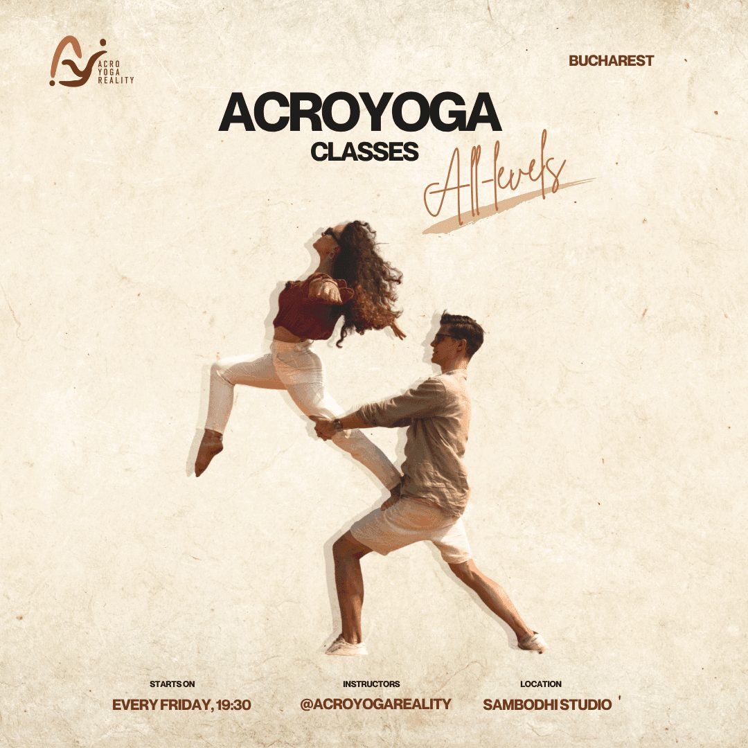 Curs de AcroYoga pentru începători